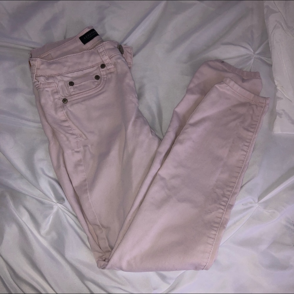 Pink High Waisted Pants